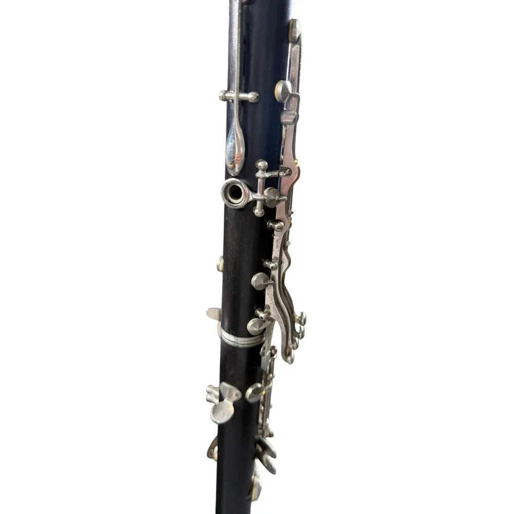 Vintage Lemaire SML Paris France Bohem System Wood Clarinet w/ Case Untested